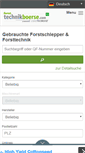 Mobile Screenshot of forst.technikboerse.com